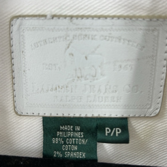Lauren jeans, Ralph Lauren, white denim trucker jacket SP - Picture 8 of 11
